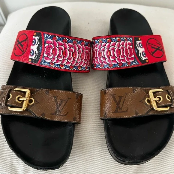 Louis Vuitton | Shoes | Louis Vuitton Multicolor Sandals